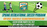 Spring Soccer Registration NOW OPEN!
